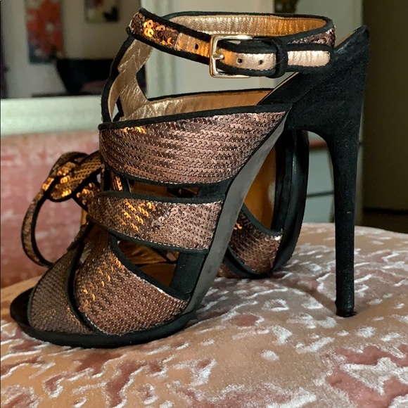Tom Ford pink sequin heels - Picture 5 of 5